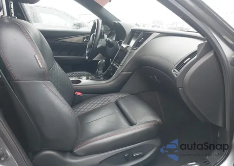 2020 Infiniti Q50 Red Sport 400 z USA, uszkodzony, nr VIN JN1FV7AP1LM630061